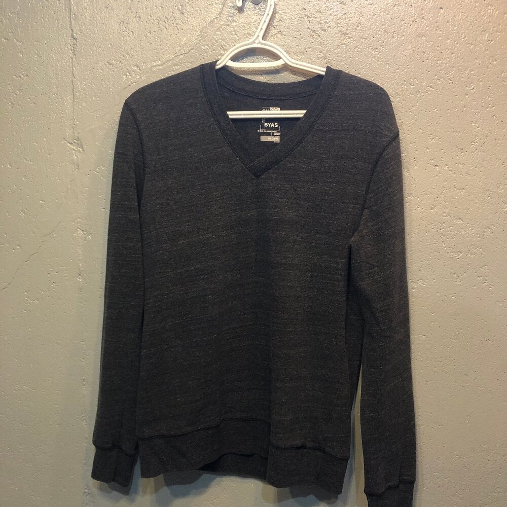 On The Byas Sweater Adult Size Medium Black Polyester/Cotton/Rayon